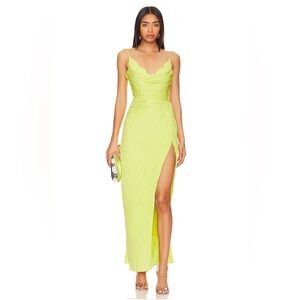 Maria Lucia Hohan Leonie dress in lime size 38/6